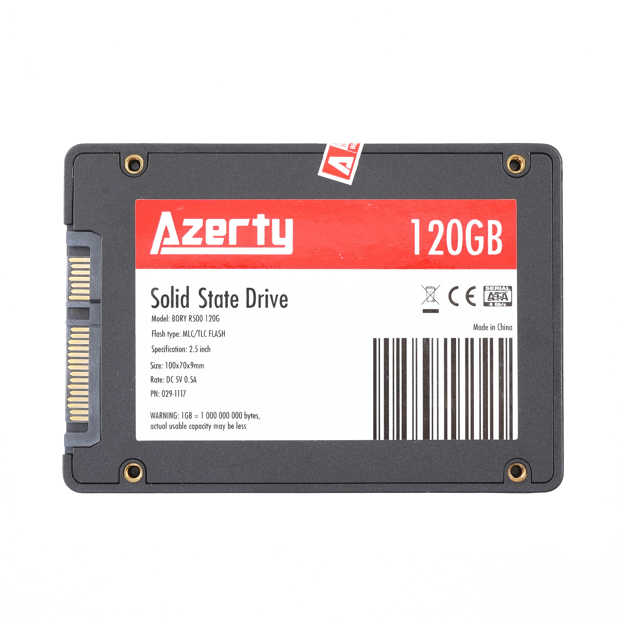 фото Ssd диск azerty bory r500 120 гб (029-1117)