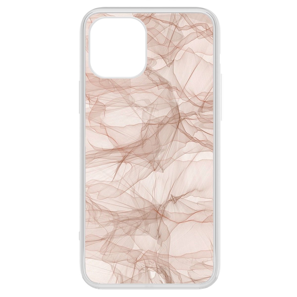

Чехол-накладка Krutoff Clear Case Абстракт 5 для iPhone 12 Pro Max, Прозрачный