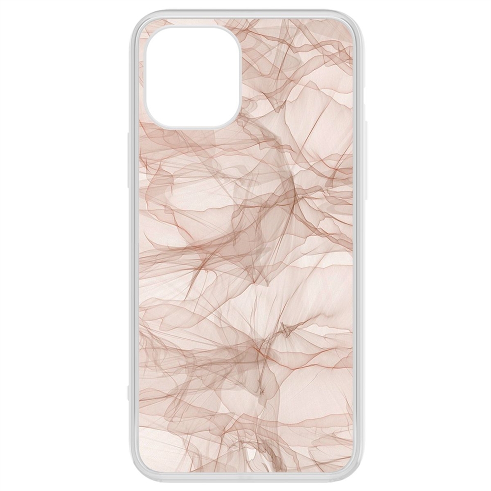 

Чехол-накладка Krutoff Clear Case Абстракт 5 для iPhone 12/12 Pro, Прозрачный