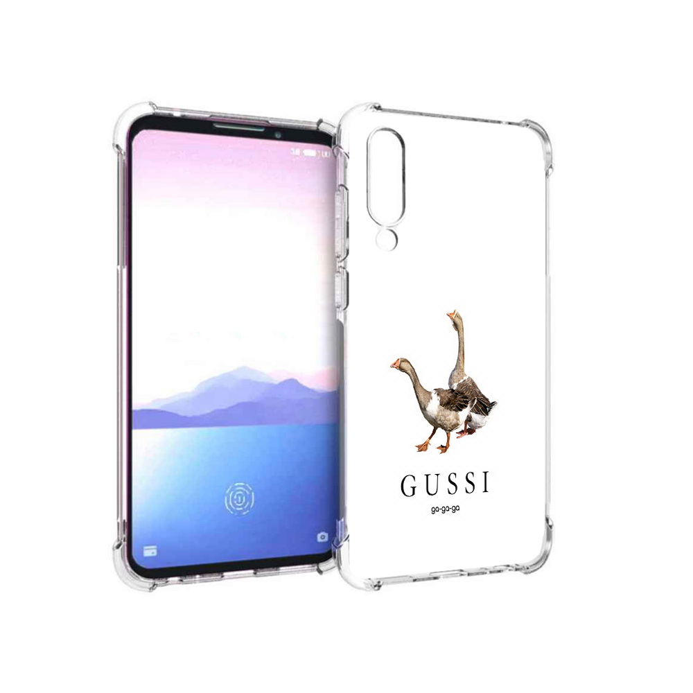 

Чехол MyPads Tocco для Meizu 16XS Гусси бренд (PT136345.89.56), Прозрачный, Tocco