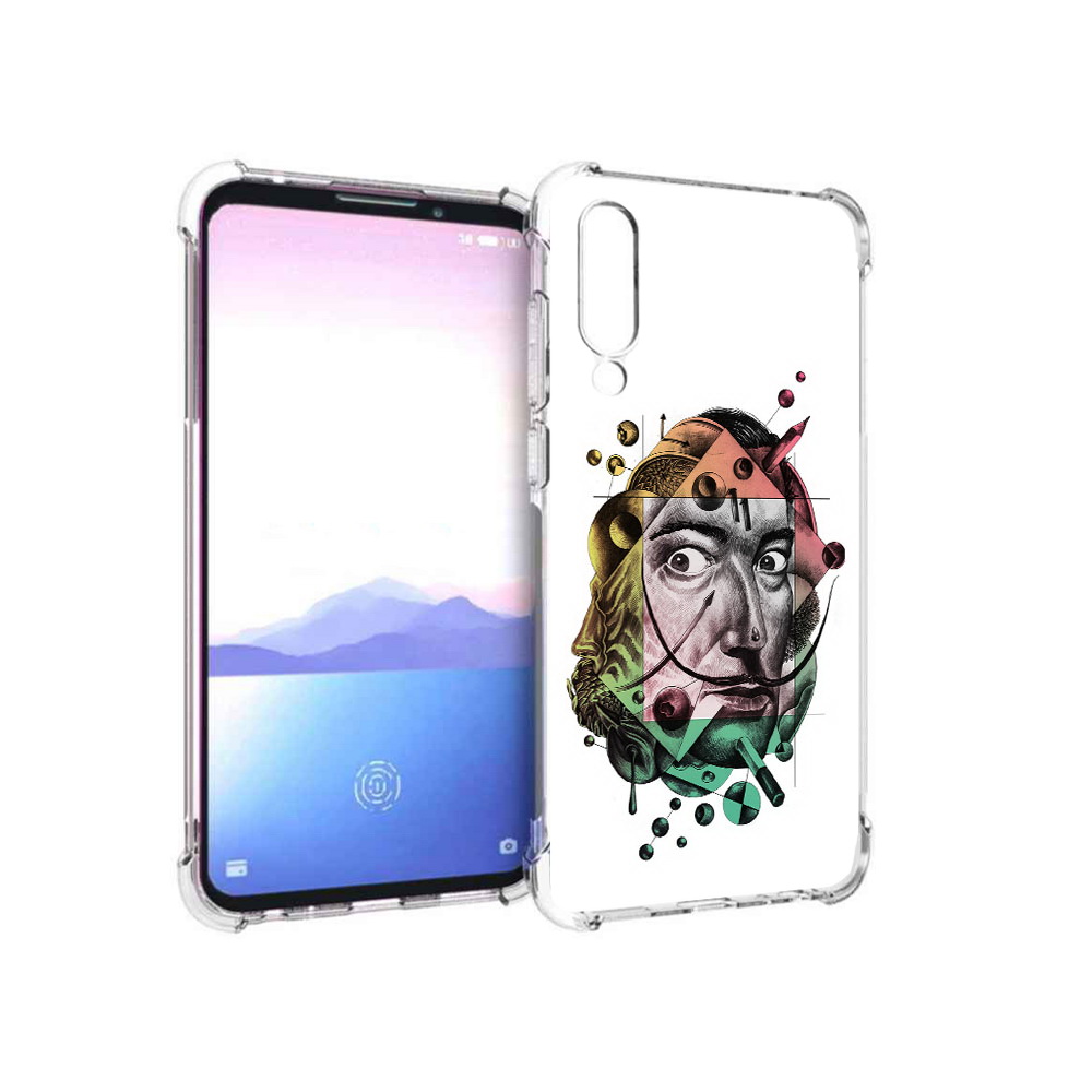 

Чехол MyPads Tocco для Meizu 16XS разноцветное лицо абстракция (PT136345.89.570), Прозрачный, Tocco