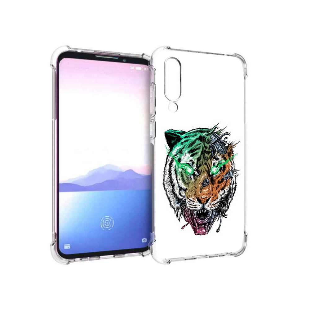 

Чехол MyPads Tocco для Meizu 16XS робо-тигр (PT136345.89.584), Прозрачный, Tocco