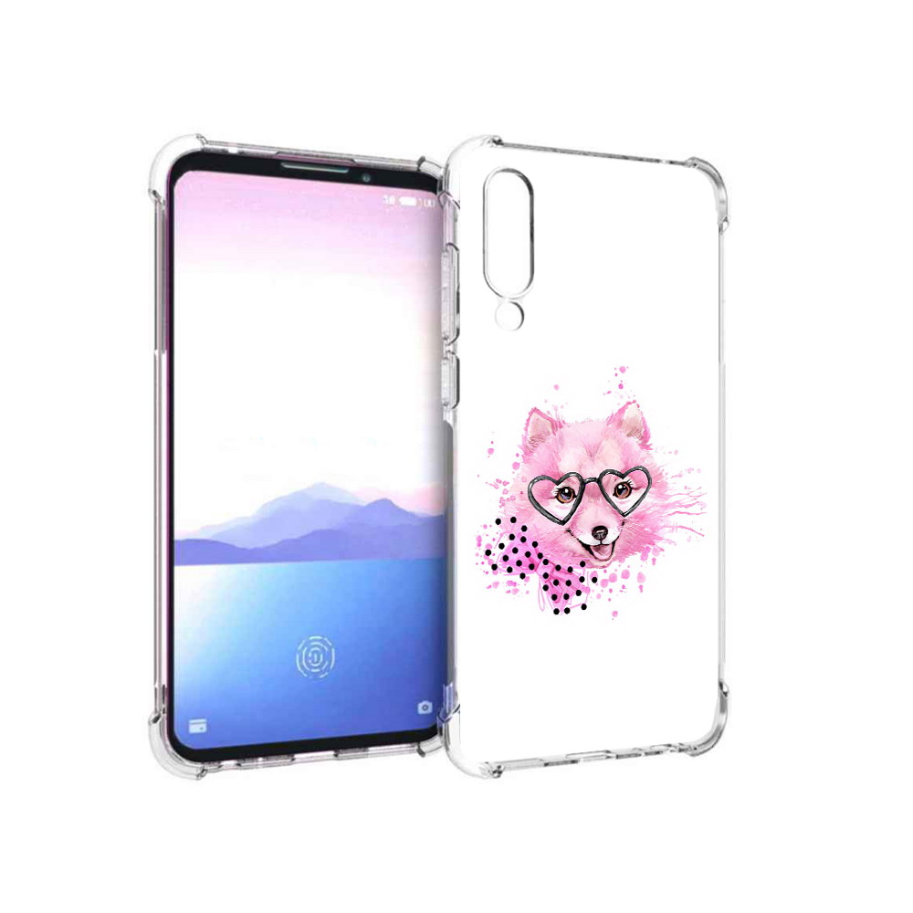 

Чехол MyPads Tocco для Meizu 16XS розовый волченок (PT136345.89.585), Прозрачный, Tocco