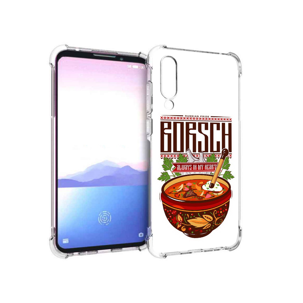 

Чехол MyPads Tocco для Meizu 16XS русский борщ (PT136345.89.589), Прозрачный, Tocco