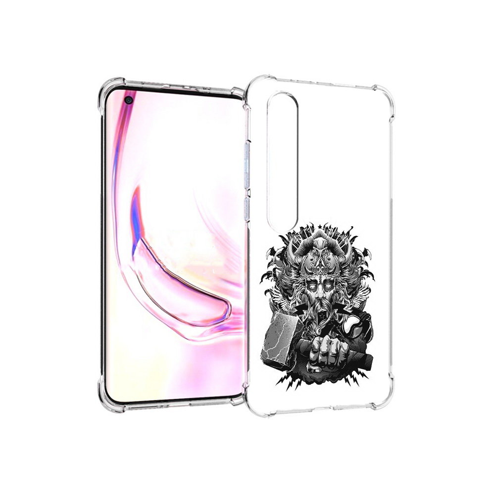 

Чехол MyPads Tocco для Xiaomi Mi 10 Pro злой тор (PT144585.295.363), Прозрачный, Tocco