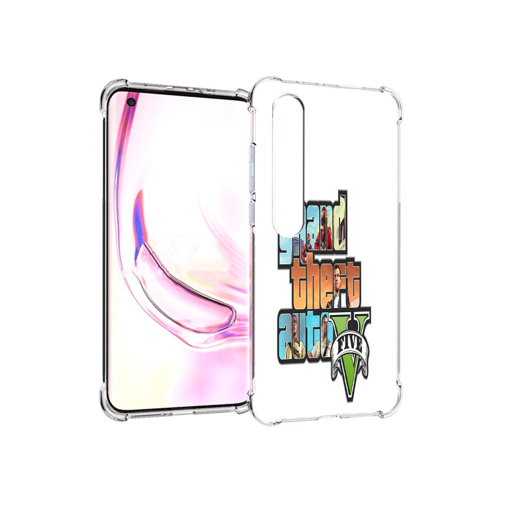 

Чехол MyPads Tocco для Xiaomi Mi 10 Pro игра гта (PT144585.295.373), Прозрачный, Tocco