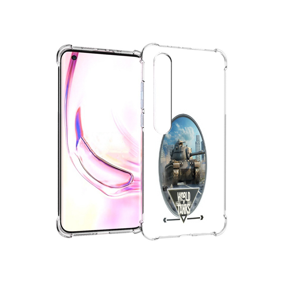 

Чехол MyPads Tocco для Xiaomi Mi 10 Pro игра с танками (PT144585.295.375), Прозрачный, Tocco
