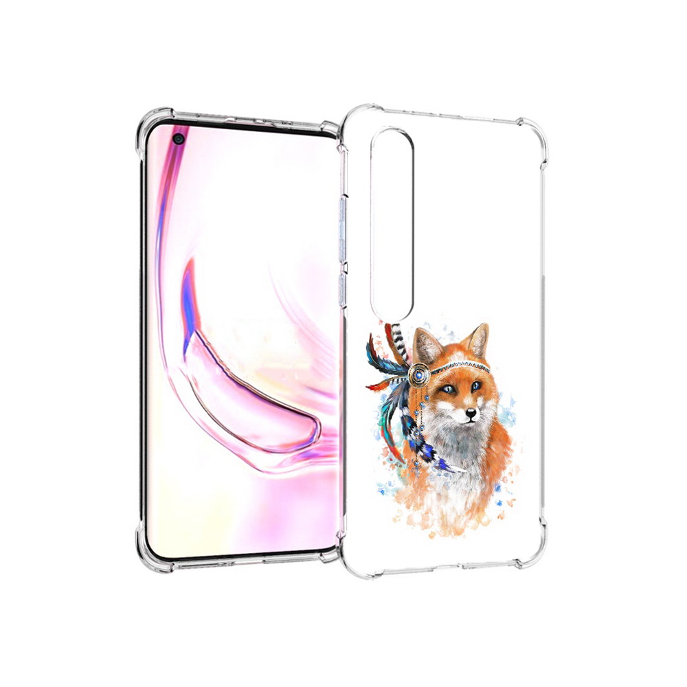 

Чехол MyPads Tocco для Xiaomi Mi 10 Pro инду лиса (PT144585.295.377), Прозрачный, Tocco