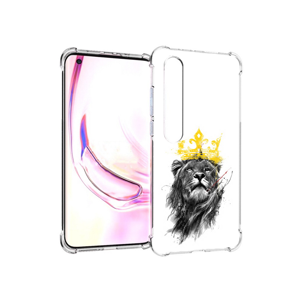 

Чехол MyPads Tocco для Xiaomi Mi 10 Pro король-лев (PT144585.295.391), Прозрачный, Tocco