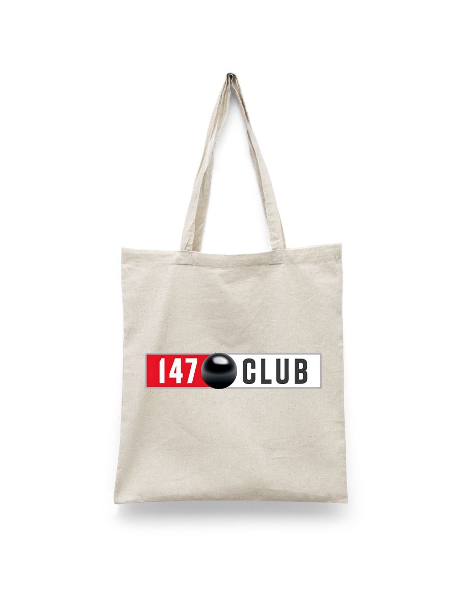 

Шоппер унисекс Каждому Своё Снукер/Бильярд/Club 147 SPBL3, белый, Снукер/Бильярд/Club 147 SPBL3