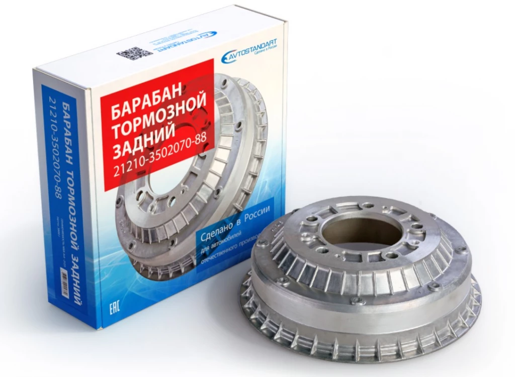 

Барабан тормозной 2121 "Avtostandart"