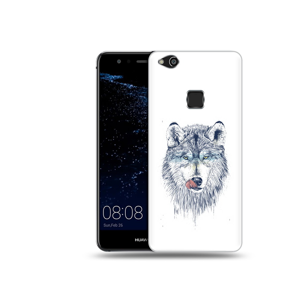

Чехол MyPads Tocco для Huawei P10 Lite голодгый волк (PT62135.59.292), Прозрачный, Tocco