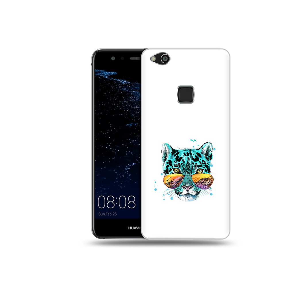 

Чехол MyPads Tocco для Huawei P10 Lite голубой лео (PT62135.59.294), Прозрачный, Tocco