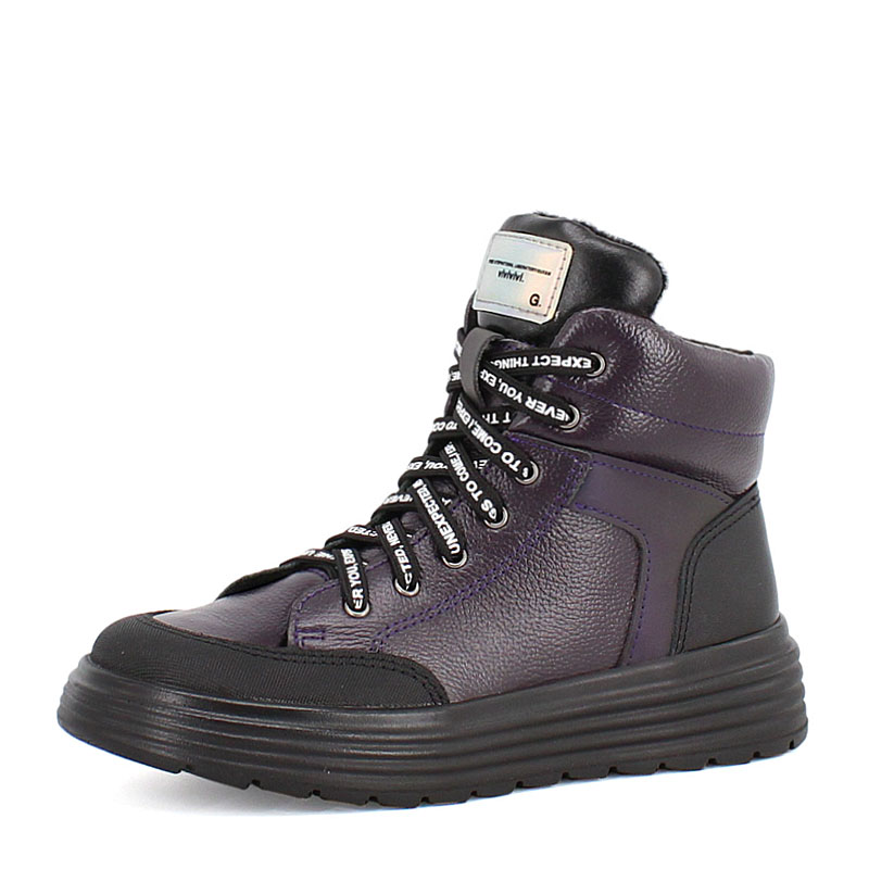 

Ботинки детские Лель 2084, черничный, 35, Бордовый, 2084