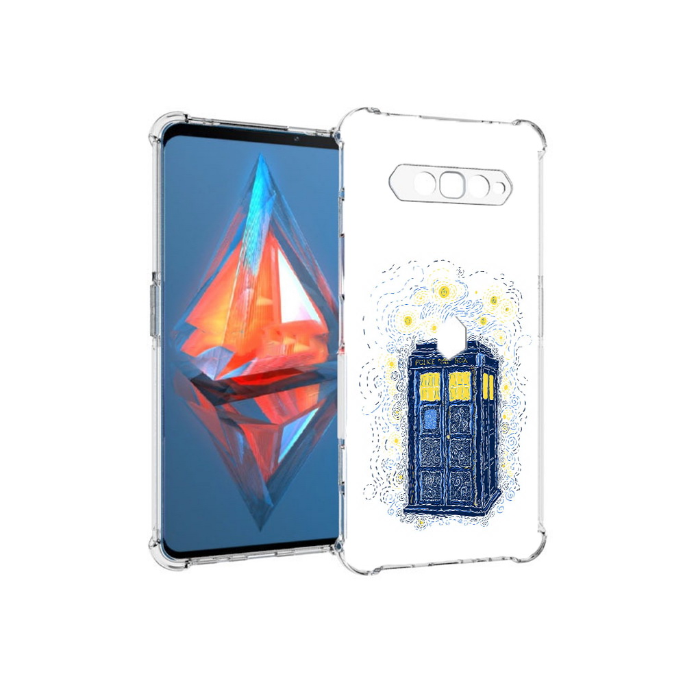 

Чехол MyPads Tocco для Xiaomi Black Shark 4 будка рисунок (PT162389.266.249), Прозрачный, Tocco