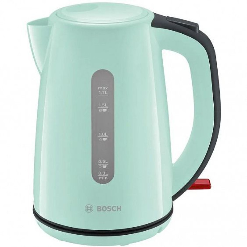 

Чайник электрический Bosch TWK7502 1.7 л голубой, TWK7502