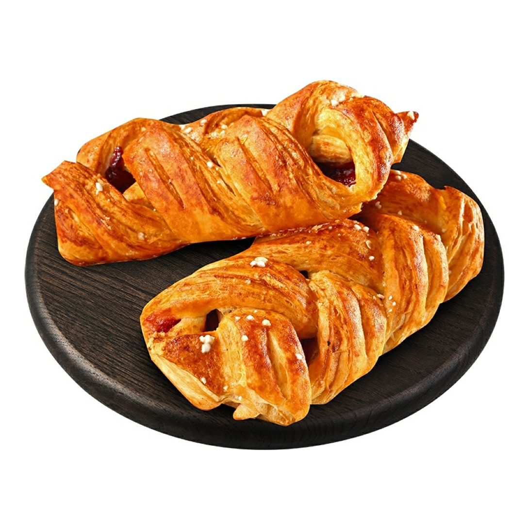 

Косичка с вишневой начинкой 80 г