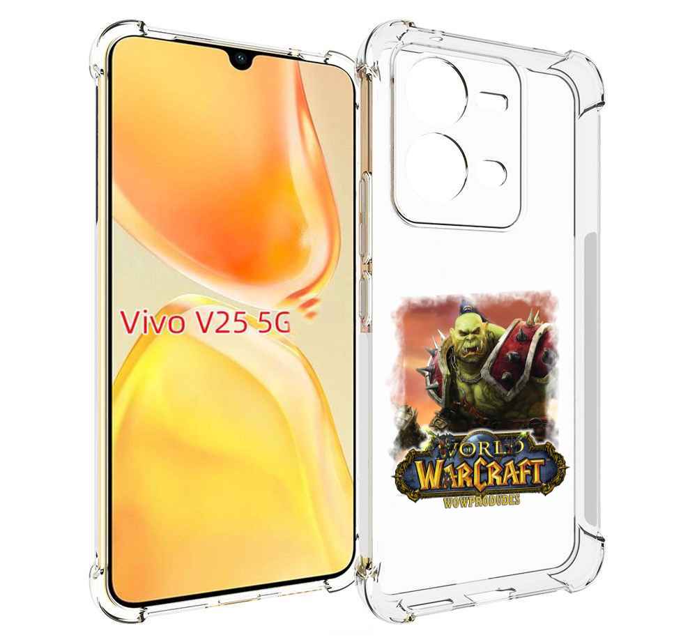 

Чехол MyPads Варкрафт для Vivo V25 5G / V25e, Прозрачный, Tocco