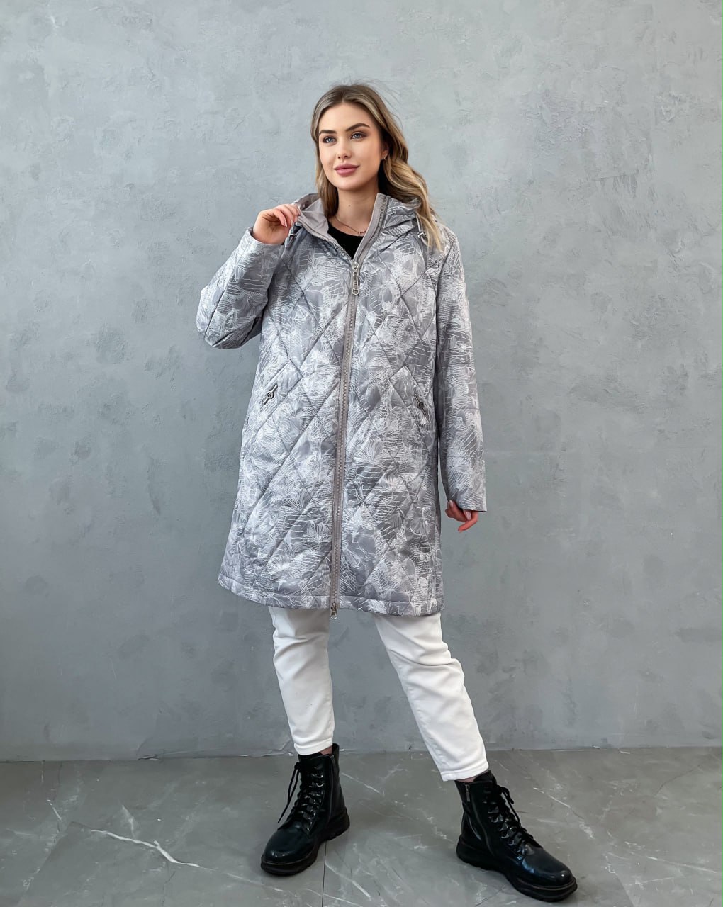 

Куртка женская 338 коричневая 58 RU, Коричневый, 338