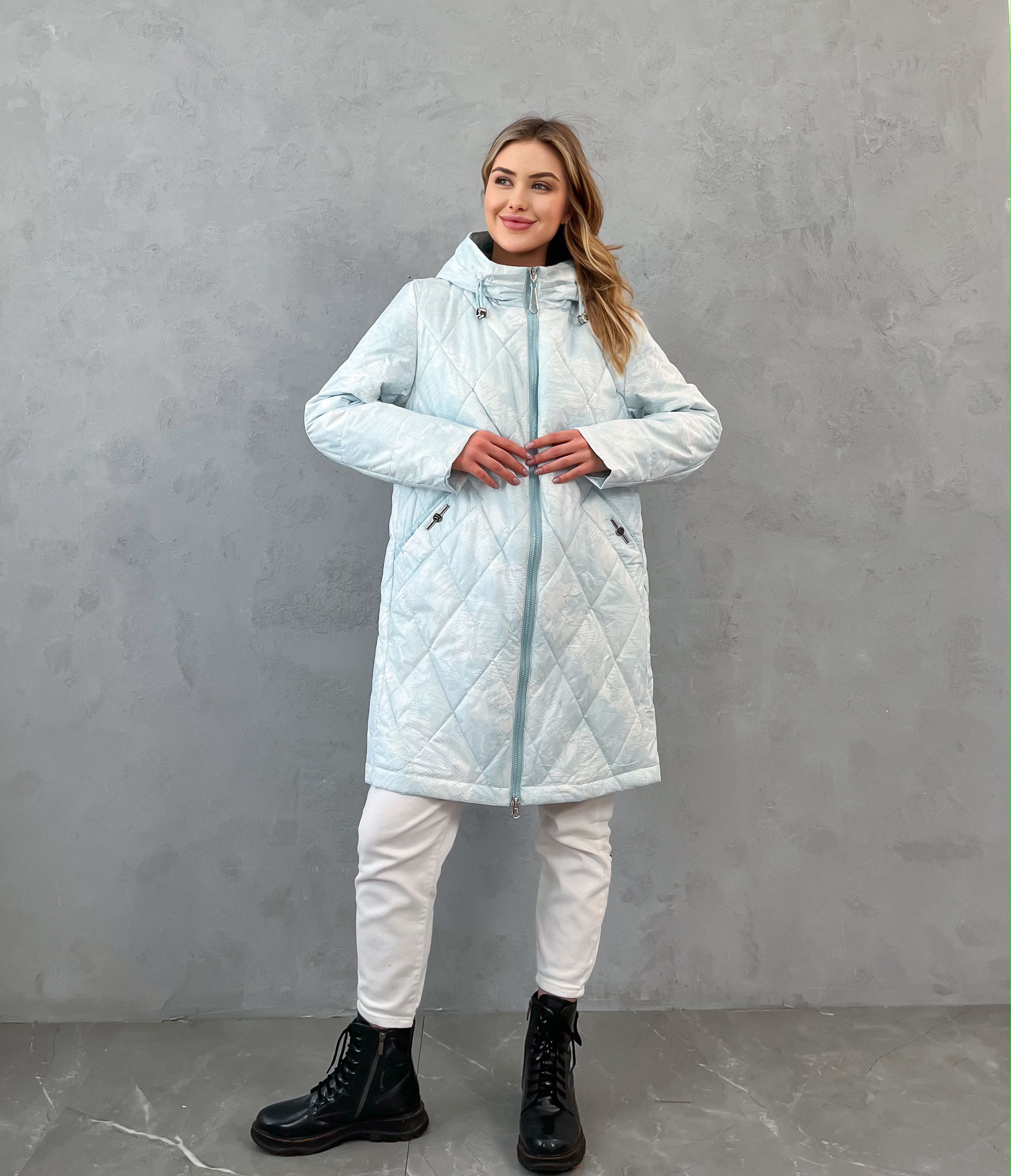 

Куртка женская 338 зеленая 52 RU, Зеленый, 338