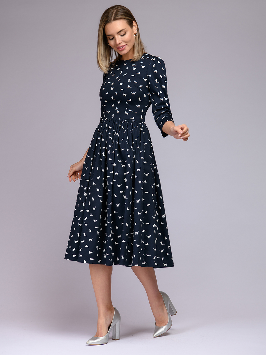 фото Платье женское 1001dress 0122001-00219bp синее 40