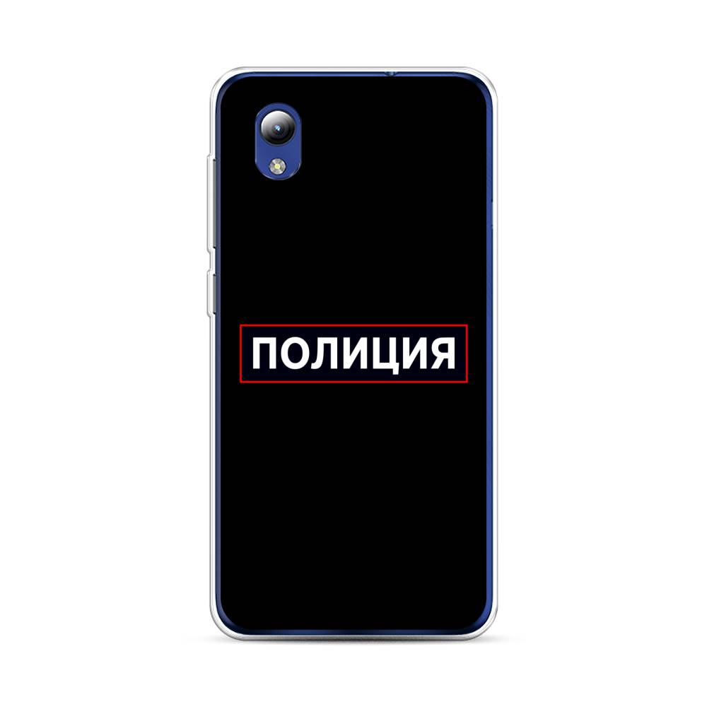 

Чехол Awog на ZTE Blade A31 Lite / ЗТЕ Блэйд A31 Lite "Police logo", Разноцветный, 134750-5