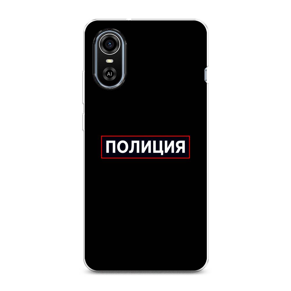 

Чехол Awog на ZTE Blade A31 Plus / ЗТЕ Блэйд A31 Plus "Police logo", Разноцветный, 135750-5