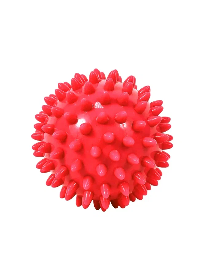 фото Мяч для массажа мышц, диаметр 7 см, красный urm