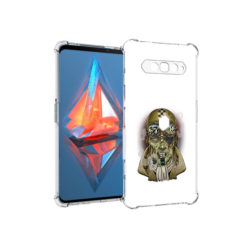 

Чехол MyPads Tocco для Xiaomi Black Shark 4 военный зомби (PT162389.266.264), Прозрачный, Tocco