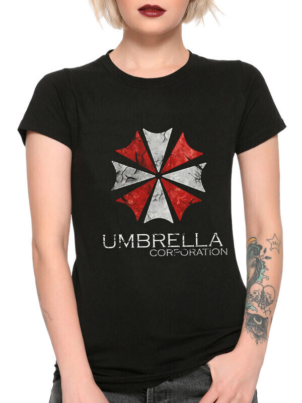 фото Футболка женская dream shirts umbrella corporation - resident evil черная s