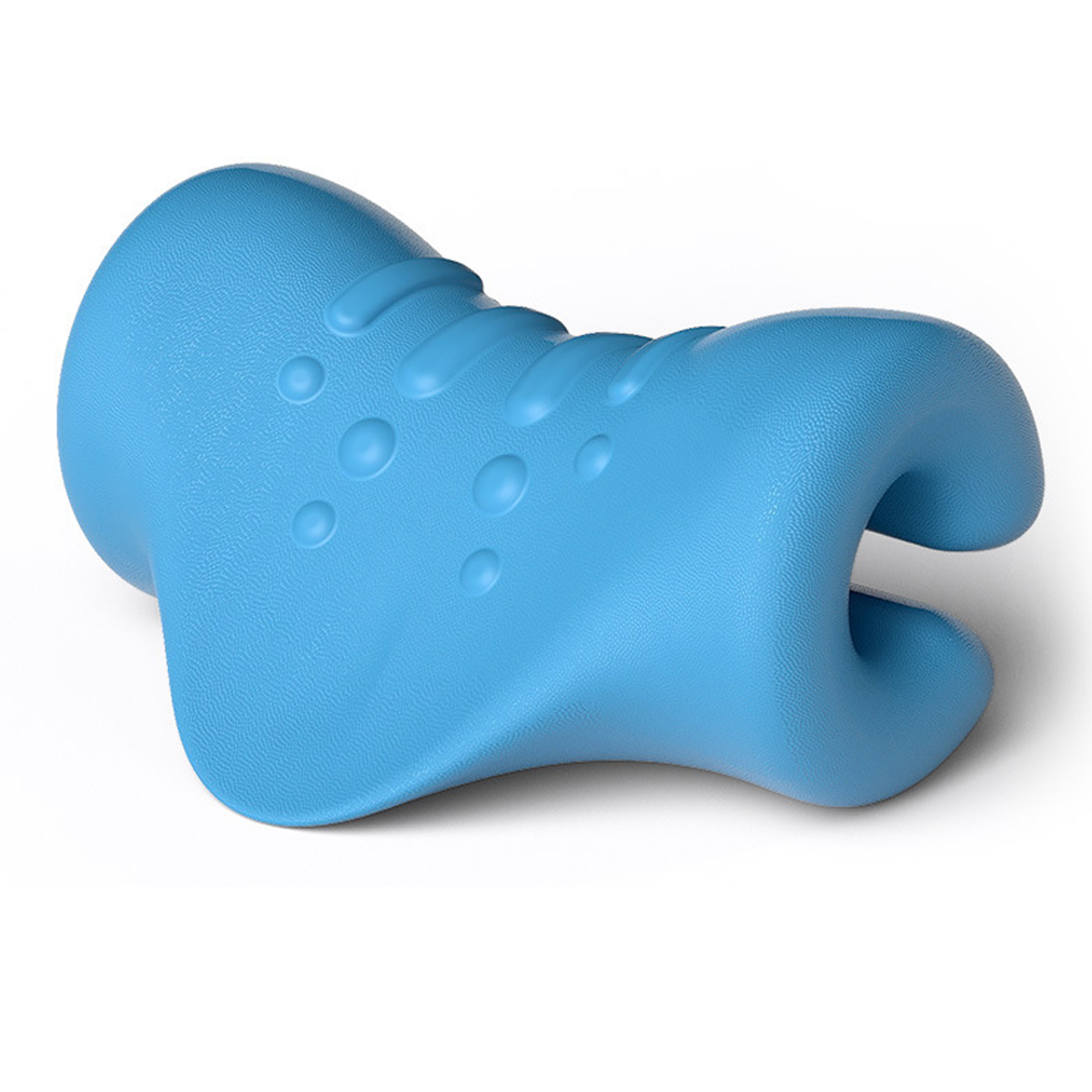 фото Подушка ортопедическая для шеи, цвет синий, bloominghome accents. bh-ortp-01