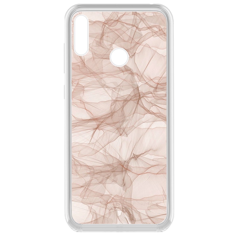 

Чехол-накладка Krutoff Clear Case Абстракт 5 для Huawei Y7 (2019), Прозрачный