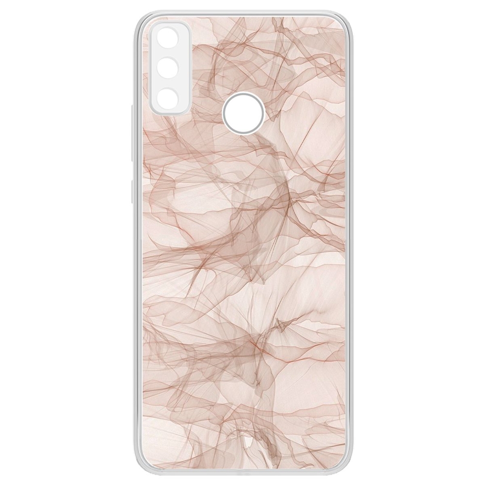 

Чехол-накладка Krutoff Clear Case Абстракт 5 для Huawei Y8s, Прозрачный