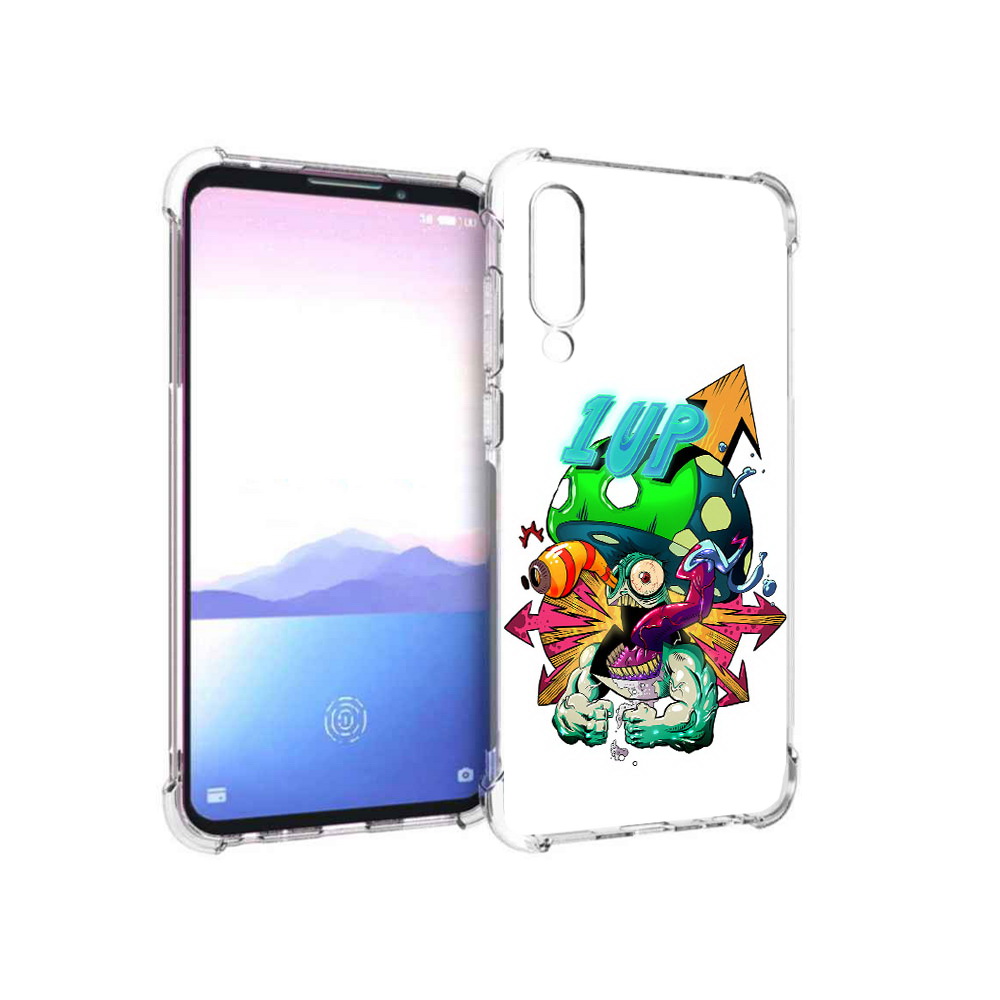 

Чехол MyPads Tocco для Meizu 16XS сильный гриб абстракция (PT136345.89.599), Прозрачный, Tocco