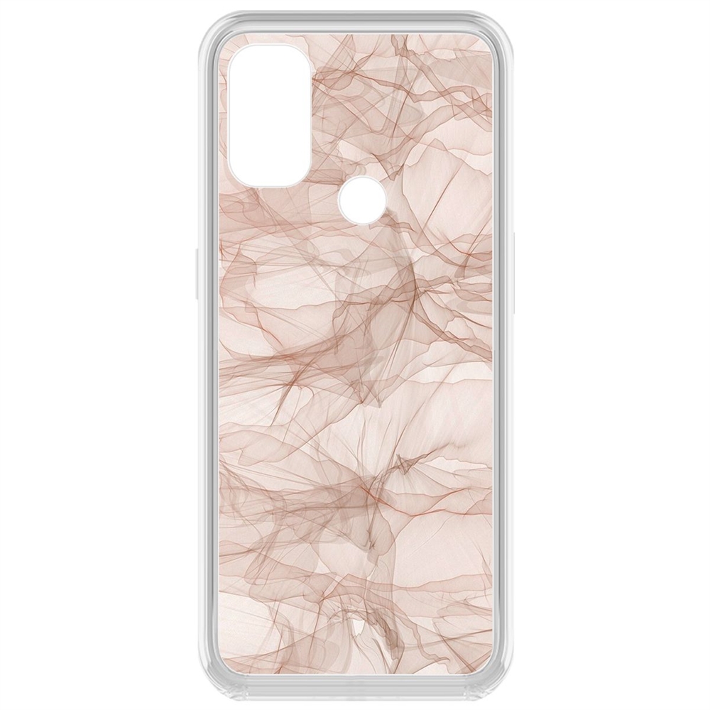 

Чехол-накладка Krutoff Clear Case Абстракт 5 для OnePlus Nord N100, Прозрачный