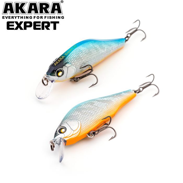 

Воблер Akara Expert 70F 9 гр 1/3 oz 2,8 in A82, Разноцветный, Expert