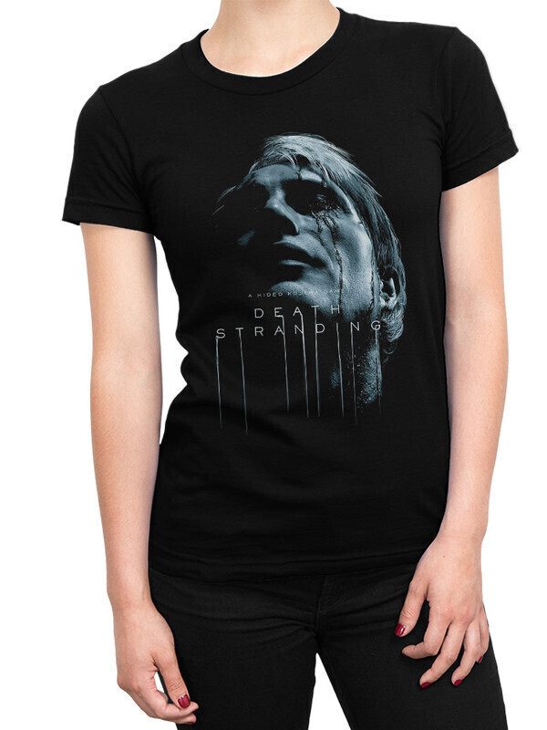 

Футболка женская Dream Shirts Death Stranding Женская 10009171 черная M, Death Stranding Женская 10009171