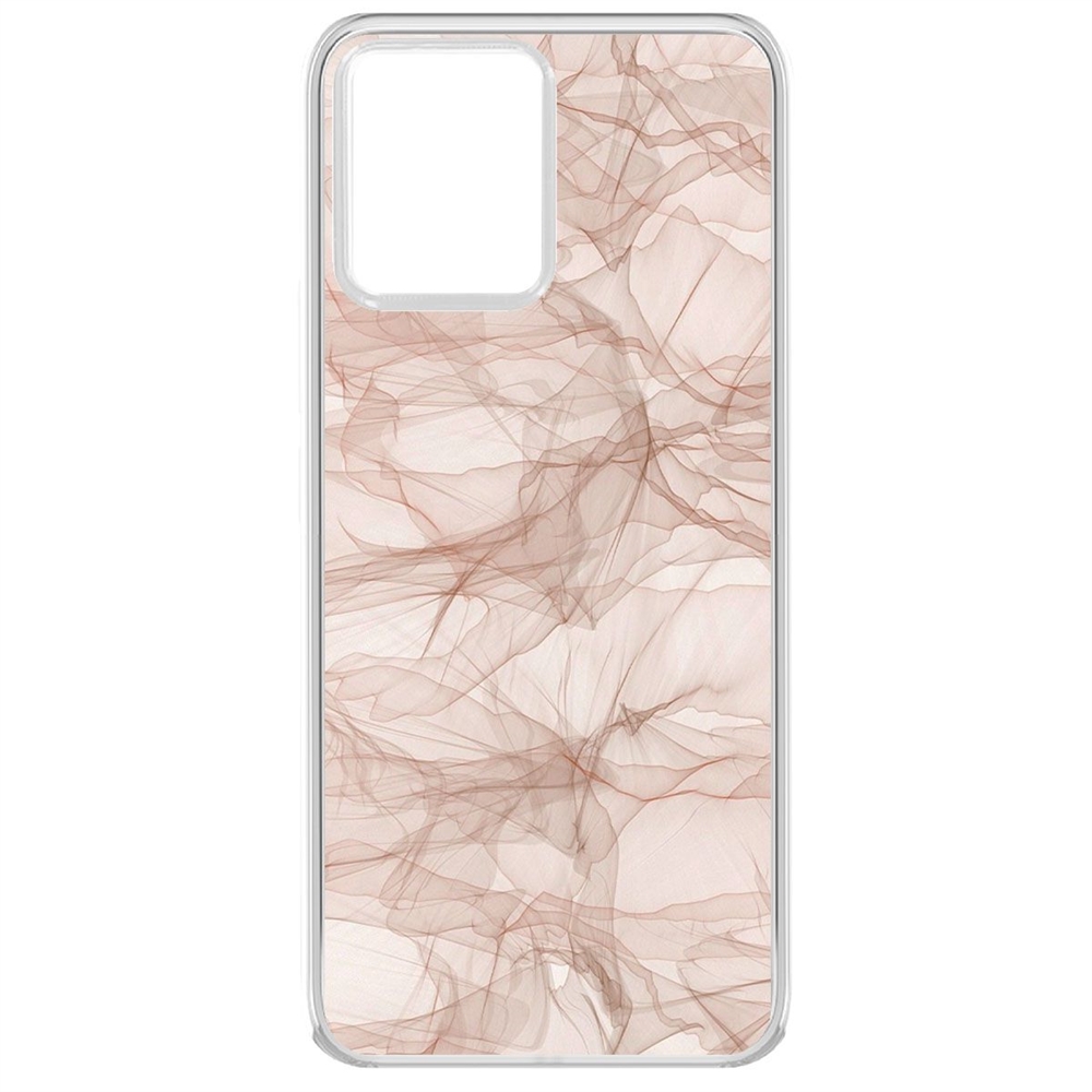 

Чехол-накладка Krutoff Clear Case Абстракт 5 для Realme 8/8 Pro 4G, Прозрачный