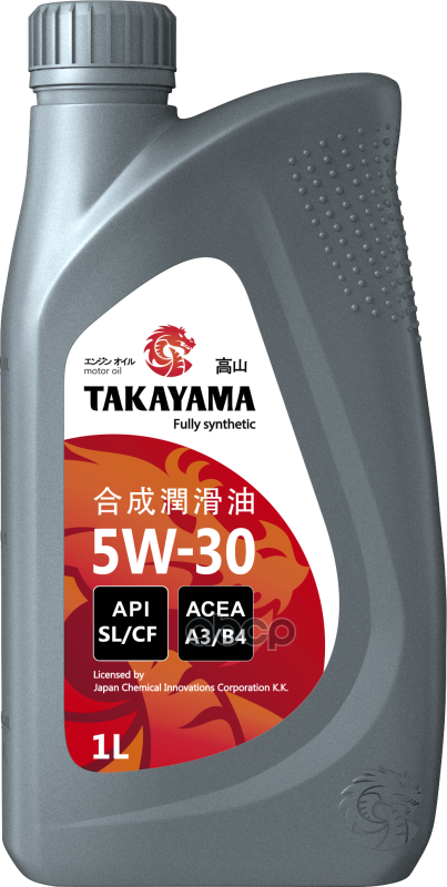 Моторное масло TAKAYAMA Sae 5W30 Api Sl/Cf 1л