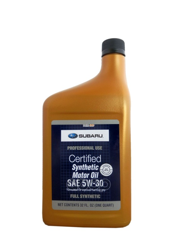 SUBARU Масло Subaru 5w30 Synthetic Oil Синтетическое 0,946 Л Soa42-7v1410