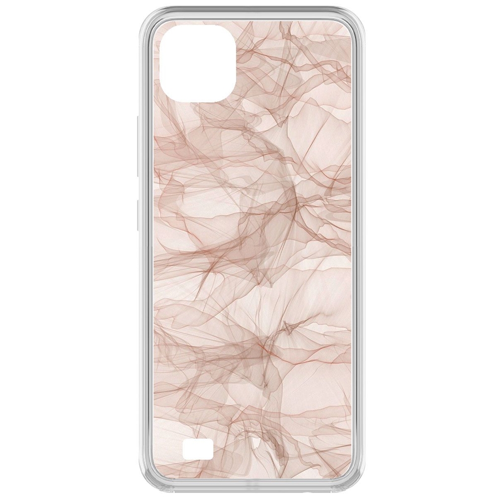 

Чехол-накладка Krutoff Clear Case Абстракт 5 для Realme C20, Прозрачный