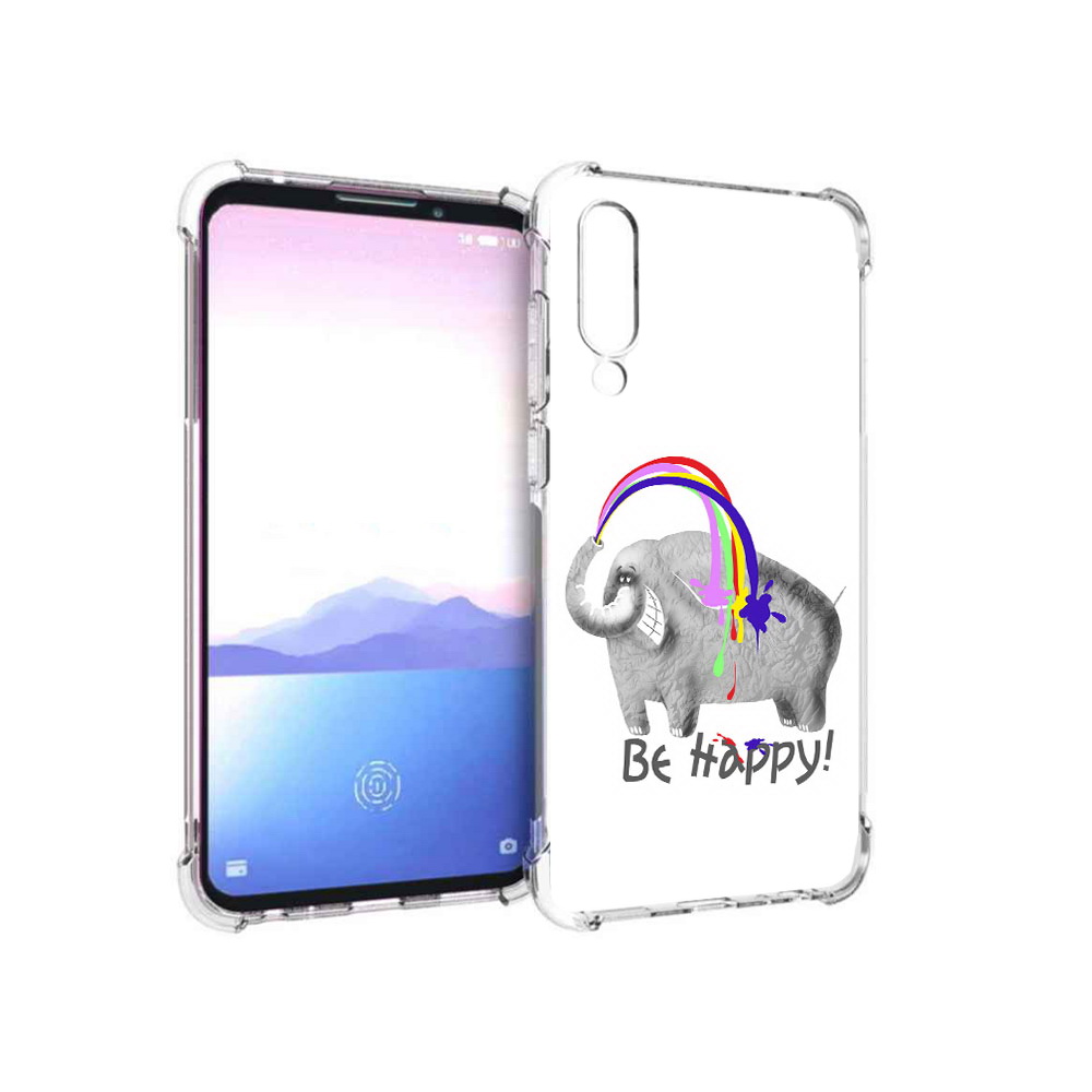 

Чехол MyPads Tocco для Meizu 16XS счастливый слон (PT136345.89.632), Прозрачный, Tocco