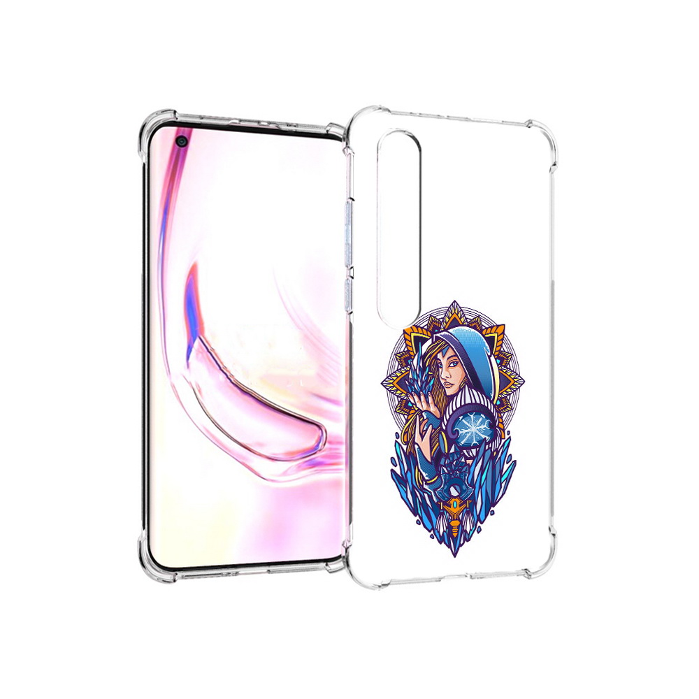 

Чехол MyPads Tocco для Xiaomi Mi 10 Pro кристал мейден дота 2 (PT144585.295.415), Прозрачный, Tocco