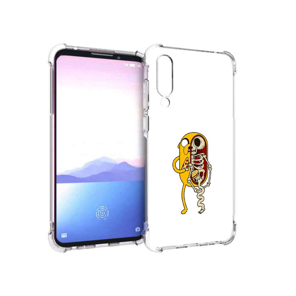 

Чехол MyPads Tocco для Meizu 16XS Джейк скелет (PT136345.89.64), Прозрачный, Tocco