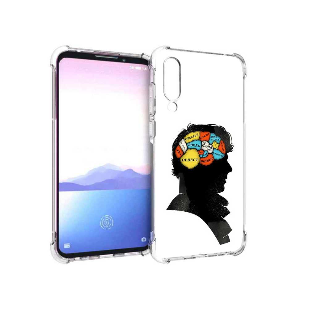

Чехол MyPads Tocco для Meizu 16XS темный рисунок (PT136345.89.640), Прозрачный, Tocco