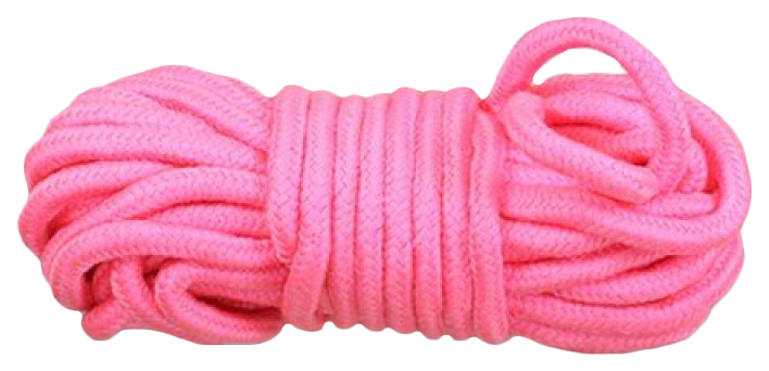 фото Розовая верёвка для любовных игр 10 м. lovetoy