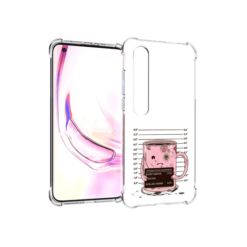 

Чехол MyPads Tocco для Xiaomi Mi 10 Pro кружка (PT144585.295.420), Прозрачный, Tocco