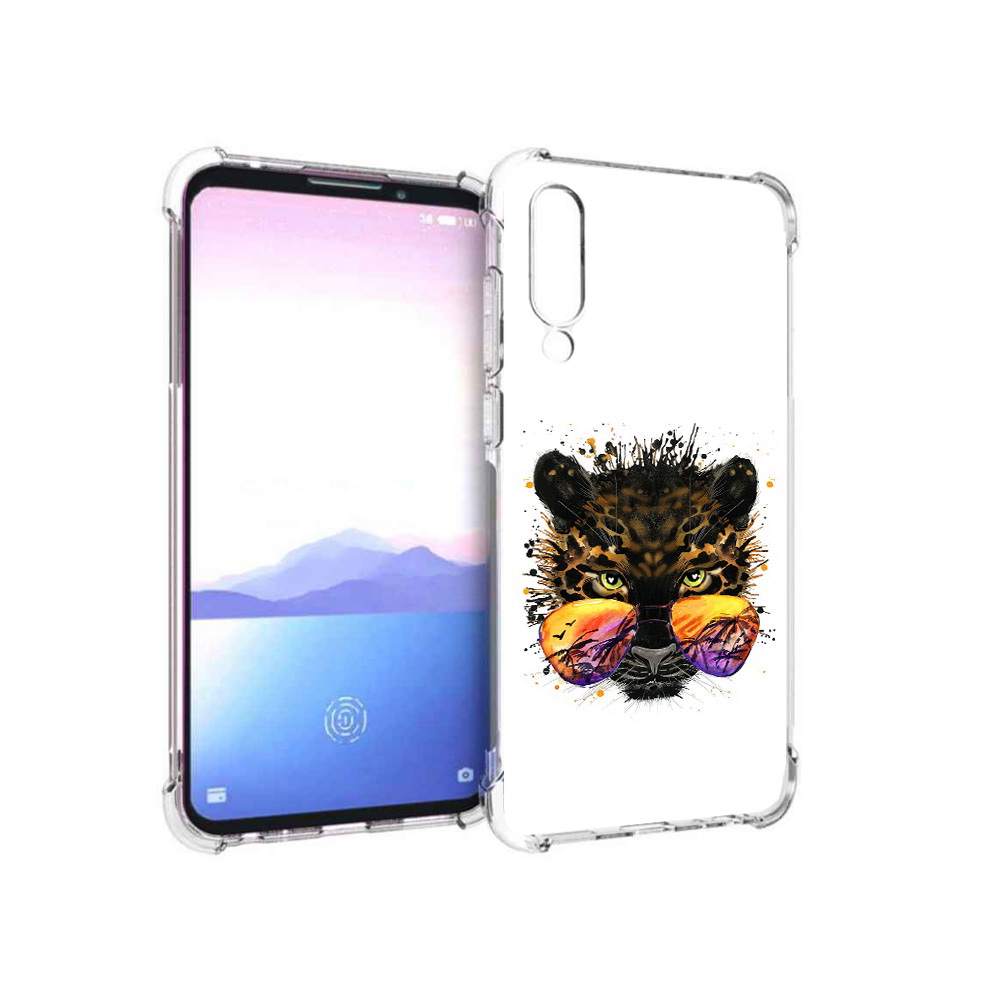 

Чехол MyPads Tocco для Meizu 16XS тропический леопард (PT136345.89.649), Прозрачный, Tocco