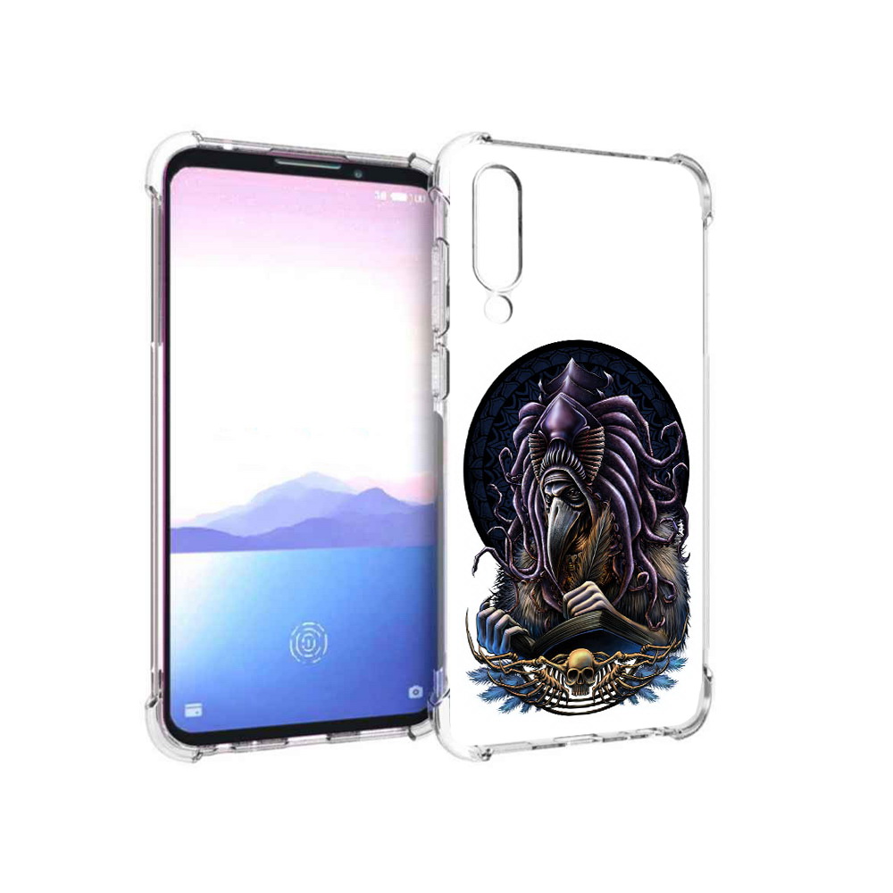 

Чехол MyPads Tocco для Meizu 16XS умный ворон (PT136345.89.650), Прозрачный, Tocco