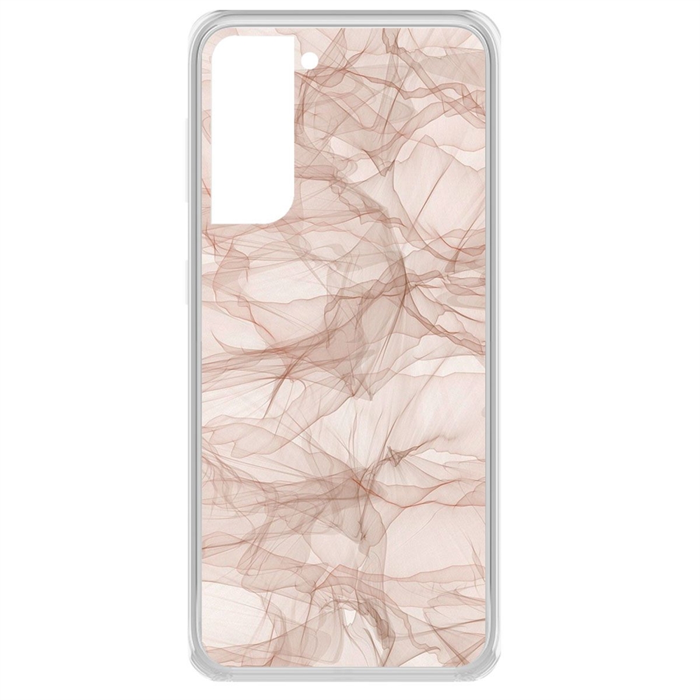 

Чехол-накладка Krutoff Clear Case Абстракт 5 для Samsung Galaxy S21 (G991), Прозрачный